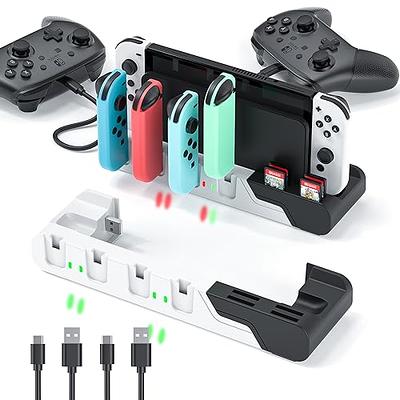 Charging Dock for Nintendo Switch/OLED/Joy-Con Controller, TSV Fast  Charging Station, Switch Controller Charger Stand 