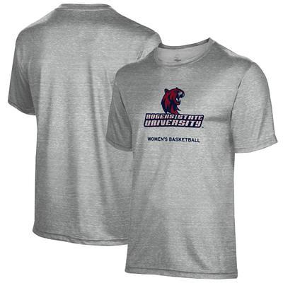 Men's Gray Ball State Cardinals Basketball Name Drop T-Shirt