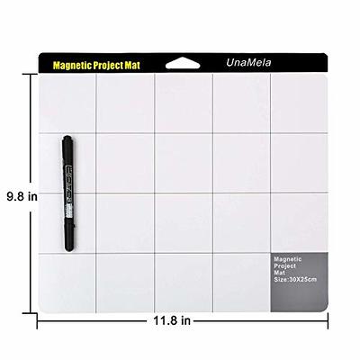 Magnetic Mat, Magnetic Project Mat, Unamela Large Size Mat with