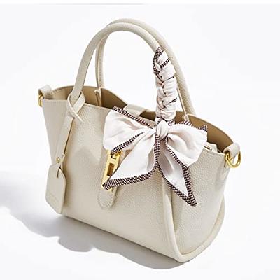 Lacel Urwebin Handbags for Women Designer Fashion Purses Top Handle Satchel Leather Shoulder Bags 2pcs with Small Wallet (Brown)