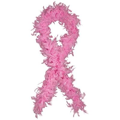  Larryhot Hot Pink Boa Feathers - 45g 2 Yards Boas for