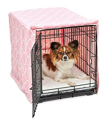 K&H Pet Products Deluxe Bolster Dog Crate Pad, Natural, Small