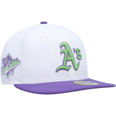 Men's New Era Pink Oakland Athletics 1989 MLB World Series 59FIFTY Fitted Hat