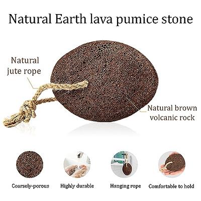 Pumice Stone - Natural Earth Lava Pumice Stone Black - Callus Remover for  Feet Heels and Palm - Pedicure Exfoliation Tool - Corn Remover - Dry Dead  Skin Scrubber - Health Foot Care