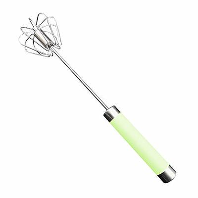 1pc Handheld Electric Milk Frother, White, Electric Whisk Coffee Mixer,  With 2 Replaceable Stainless Steel Stirrers, 3 Speeds, Usb Rechargeable  Milk Foam Maker, Suitable For Coffee