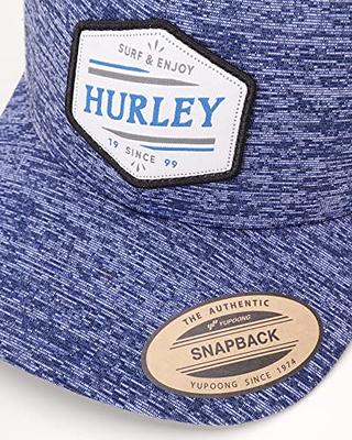 Hurley Men's Cap - 2nd Street Curved Brim Snap Back Trucker Hat
