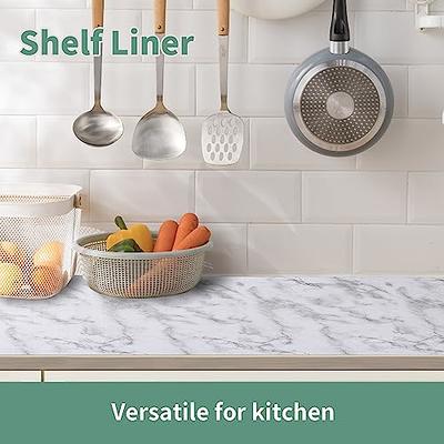 Glotoch Shelf Liner for Kitchen Cabinets,12 x 20Ft Non Adhesive