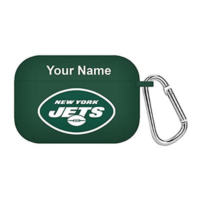 Game Time New York Jets Engraved AirPods Pro Silicone Case Cover Green