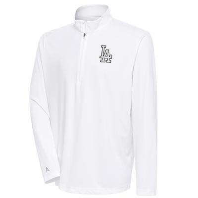 Men's Nike White/Royal Los Angeles Dodgers Overview Half-Zip