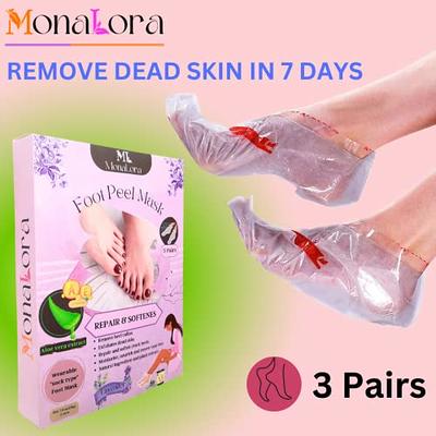 Foot Peel Mask - 5 Pack, Exfoliating Foot Care Mask Make Feet Baby