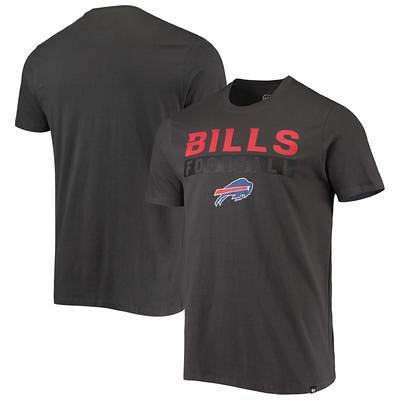 Men's Nike Heathered Charcoal/Royal Buffalo Bills Performance Hoodie  T-Shirt 