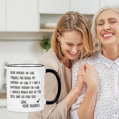  YHRJWN Mom Gifts - Best Mom Ever Mug - Gift for Women