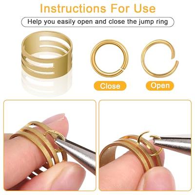 Anezus Jump Rings for Jewelry Making Supplies and Necklace Repair