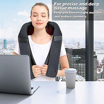 Mirakel Neck Massager, Back Massager with Heat, Electric Shoulder