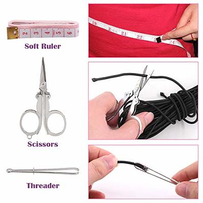 Plastic Elastic Belt Rope Band Drawstring Cord Threader Threading