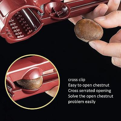 Stainless Steel Chestnut Walnut Pecan Hard Fruit Nut Opener Cutter Tools  Durable