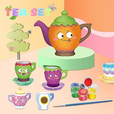 Kids Tea Party Set For Little Girl Gifts Pretend Toys