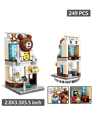  Larcele Micro Building Blocks Animal Set, DIY Mini 3D