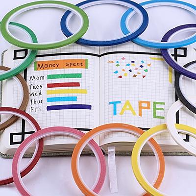  MECCANIXITY Graphic Tape Whiteboard Tape Self Adhesive Chart  Line Tape Grid Marking Tapes Art Artist Tape, 0.7 Inch x 55 Yards : Office  Products
