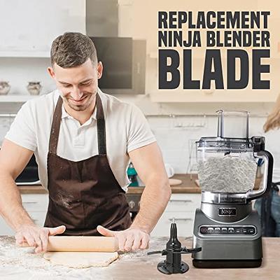 Blender Dough Blade Replacement for Ninja 64-oz 72-oz Food Processor Bowl  Combo Dough Hook 320KKU770 for Ninja 8-Cup 9-Cup Pitcher CT682SP BL681A