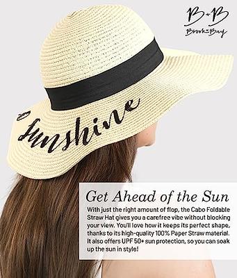 Fashion Summer Large Brim Hat Floppy Straw Hat Casual Vacation Travel Wide  Brimmed Bowknot Sun Hats Foldable Beach Hats For Women