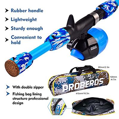 PROBEROS Kids Fishing Pole - Portable Telescopic Fishing Rod and Reel Combo  Kit - Spincast Fishing Reel Casting Rods with Lures Lines Tackle Box and Bag  for Boys Girls Youth Fishing - Yahoo Shopping