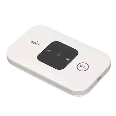 4G Mobile WiFi Hotspot,Portable Lightweight Travel Mobile WiFi Hotspot  Supports 10 Users at The Same Time,Pocket WiFi Device with 2100mAh Large