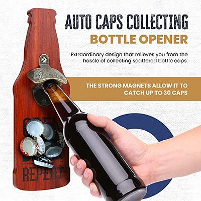 Personalized Stainless Automatic Bottle Opener Engraved Beer Gift, Metal Bottle  Opener, Groomsman Gift, Personalized Father's Day Gift 