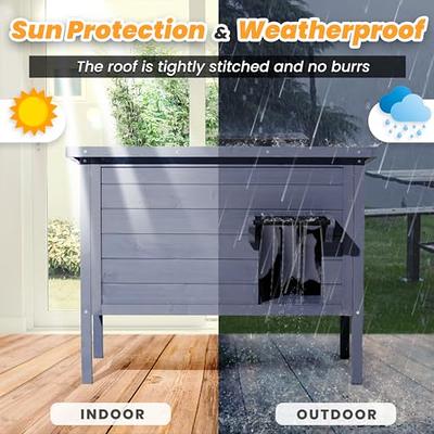 Ciokea Outdoor Cat House Weatherproof,Feral Cat House Enclosures