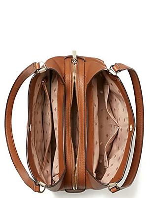 Leila Medium Triple Compartment Satchel