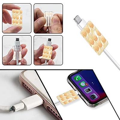 2 Types Plug Cable Protector Bite Charger Saver Cable Chewers Cable  Accessory for iPhone Cord