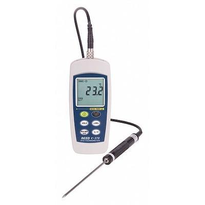 Taylor 9840RB 4 5/8 Digital Pocket Probe Thermometer with Rubber Boot