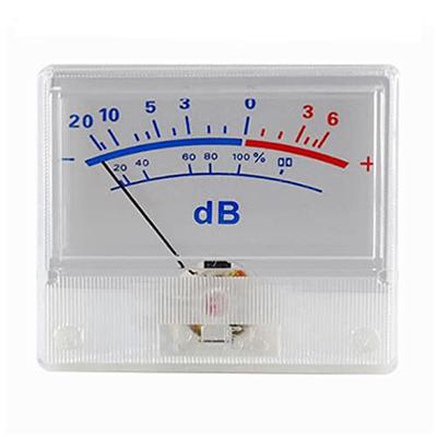  VU Meter Header, ABS 12V Portable Audio VU Meter Excellent  Stability for DIY (500UA 650Ω) : Electronics