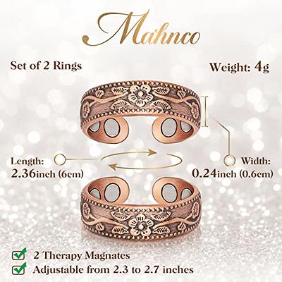 4Pcs Magnetic Lymph Detox Bracelet for Women and Men, Adjustable Lymph  Drainage Magnetic Therapy Bracelets Promotes Circulation, Magnetic  Therapeutic Bracelet for Arthritis Pain Relief