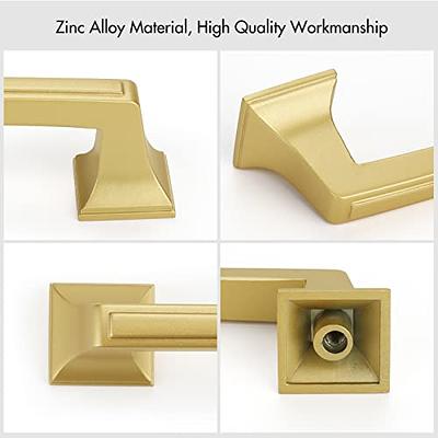 Goldenwarm Cabinet Handles Gold Modern Cabinet Pulls Decorative Drawer Pulls