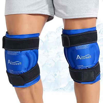 REVIX Hot & Cold Gel Ice Pack Flexible Cold Wrap Knee Compression Slee