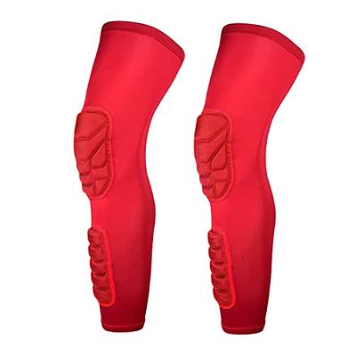 Padded Knee Compression Sleeves Long Leg Sleeve Calf Protection