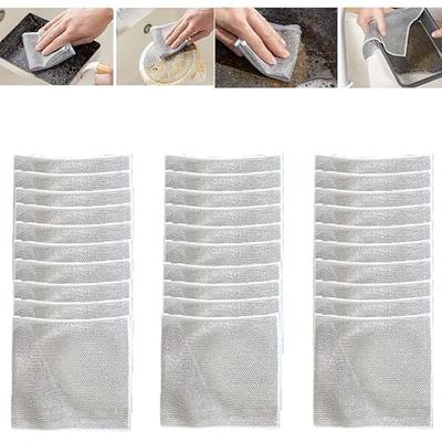 Multipurpose Wire Miracle Cleaning Cloths,Multipurpose Wire Dishwashing  Rags for Wet and Dry,2023 New Multipurpose Wire Dishcloth,Wire Dishwashing  Rag