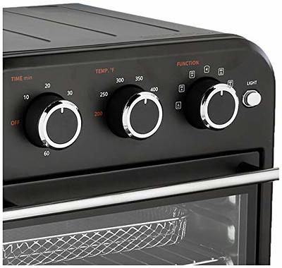 COMFEE' Retro Air Fryer Toaster Oven, 7-in-1, 1250W, 14QT Capacity