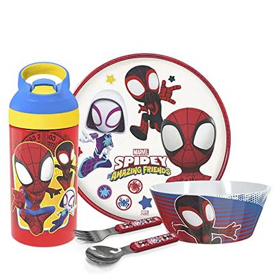 Zak Designs Spiderman Plastic Tumbler with Lid and Straw - Reusable - 16  Ounce