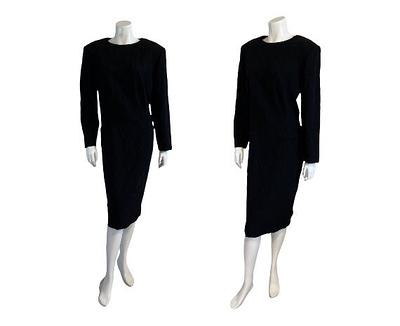 Louis Feraud Vintage Velvet Long Dress