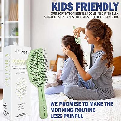 Wet Hair Brush Kids Girl, Hair Brush Detangle