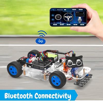 OSOYOO Robot Rc Smart Car DIY Kit to Build for Adults Teens with Servo  Power Steering Motor, WiFi, Bluetooth, Code Programmable Compatible with  Arduino - Yahoo Shopping