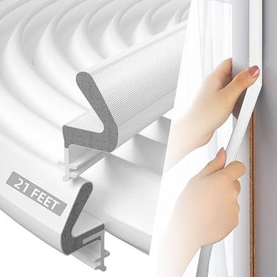 Home Intuition Foam Weather Stripping - 33 Ft Foam Strips With