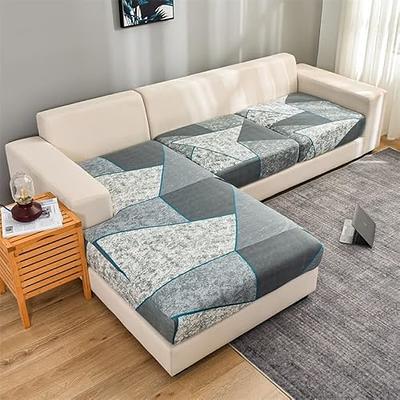 Rosnek Reversible Quilted Sofa Cover Water Resistant Slipcover Furniture  Protector Washable Couch Cover, Coffee 