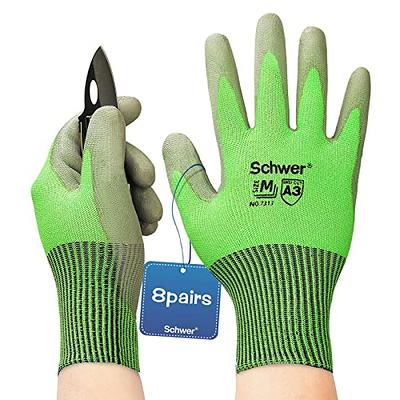 Schwer Gloves Schwer Level A9 Cut Resistant Gloves Construction