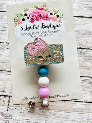 Floral Badge Reel/Boho Reel/Badge Reel/Nurse Badge/Badge Holder/Id Holder/ Badge Gift/Name Badge/Retractable Badge/Beaded - Yahoo Shopping