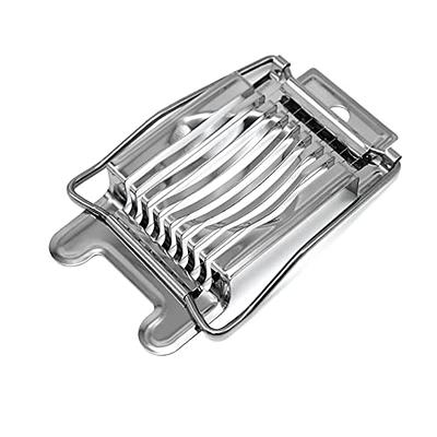 Stainless Steel Boiled Egg Slicer Cutter Mushroom Tomato Kitchen