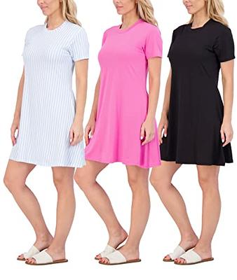 Women's Summer T Shirt Maxi Dress Batwing Sleeve,Prime Deals Under