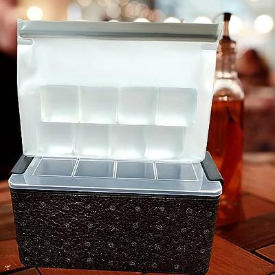 Bangp Clear Ice Maker,Clear Ice Cube Mold with Lid,2 Inch Clear